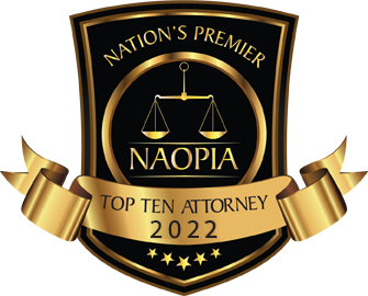 Nation's Premier NAOPIA Top Ten Attorney 2022