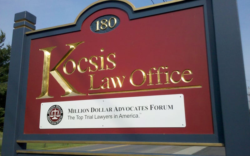 Kocsis Law Office Million Dollar Advocates Forum The Top Trial Lawyers in America